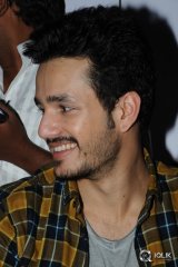 Akhil Movie Promotions at Inorbit Mall